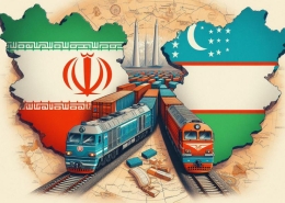 مسیرهای حمل و نقل ریلی بین ایران و ازبکستان