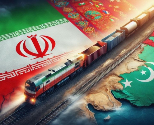 مسیرهای حمل و نقل ریلی بین ایران و ترکمنستان