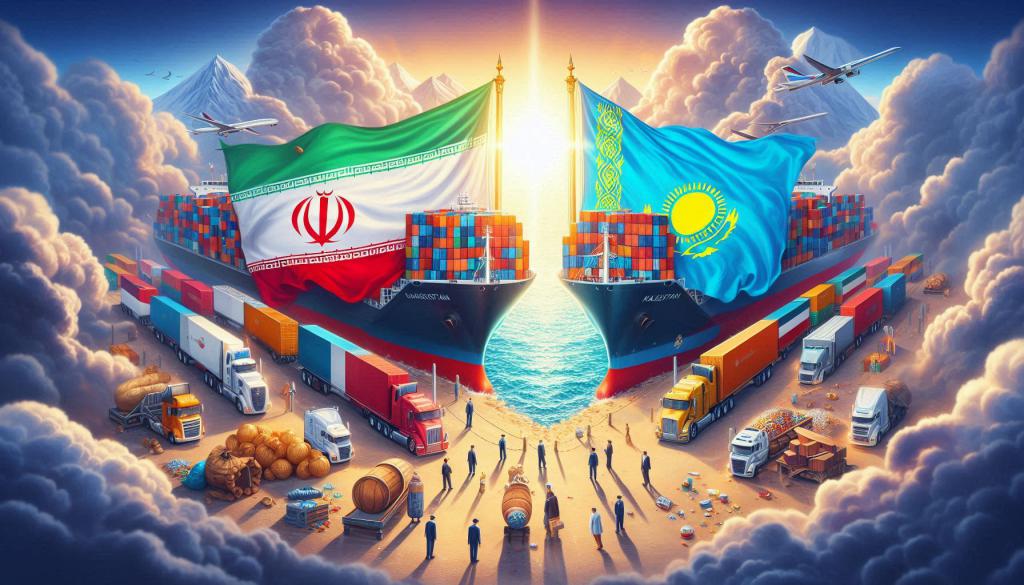 کالاهای تجاری بین ایران و قزاقستان و نیازهای متقابل دو کشور